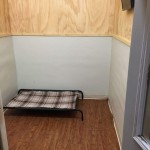 deluxe kennel with TV